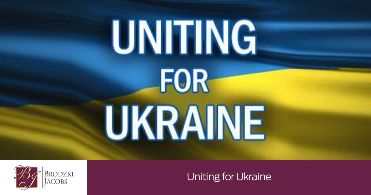 Uniting for Ukraine Brodzki Jacobs Law Firm